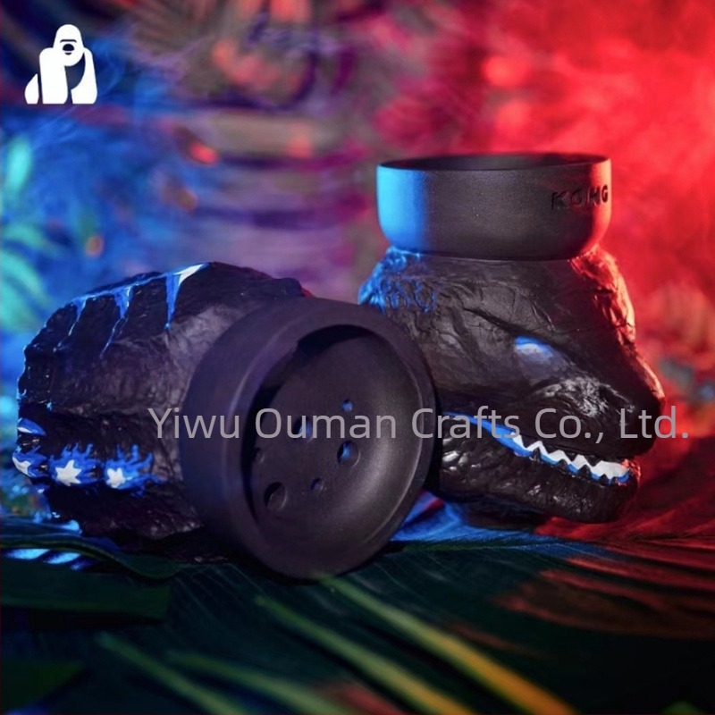 Narghile tál rozsdamentes acélból, újrafelhasználható, megfizethető luxus