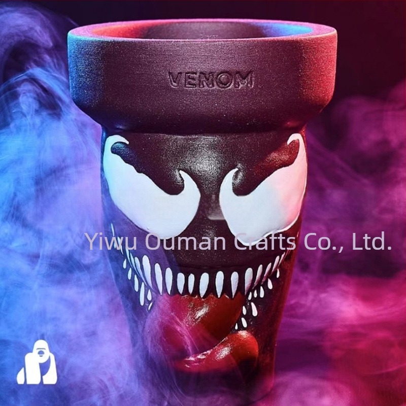 Narghile tál rozsdamentes acélból, újrafelhasználható, megfizethető luxus