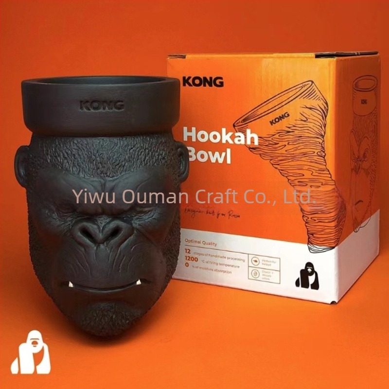 Narghile tál rozsdamentes acélból, újrafelhasználható, megfizethető luxus