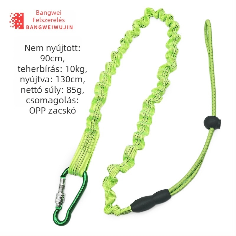 Biztonsági kötél – poliszter, automatikusan visszahúzódó esés elleni kötél magasságban végzett munkához