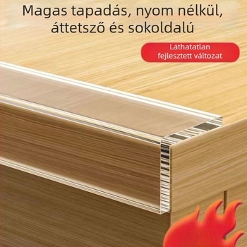 Gyermekasztal sarokvédő szalagok - ragasztómentes, puha védő él, gyermekbiztonság, Xuyu Strength Factory márka, importálás nélkül