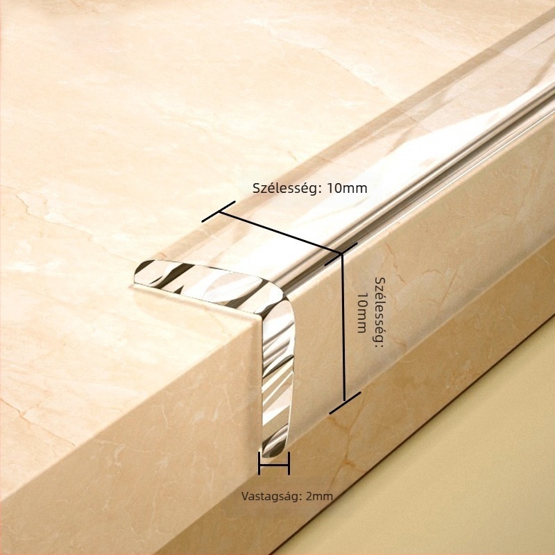 L alakú gyerekeknek készült átlátszó asztal élvédő, puha PVC, ütésálló, 233 db csomagolásban