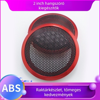 Audió kiegészítők - Dekoratív hangszórógyűrű vas hálóval, modell 66MM