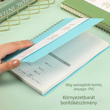 Wende notesz PVC borítóval, laza lapokkal kötve, Dowling papír, 100–200 oldal