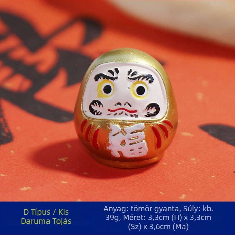 Shiyinzhai Maneki-neko asztali dísz, gyanta, cartoon stílus