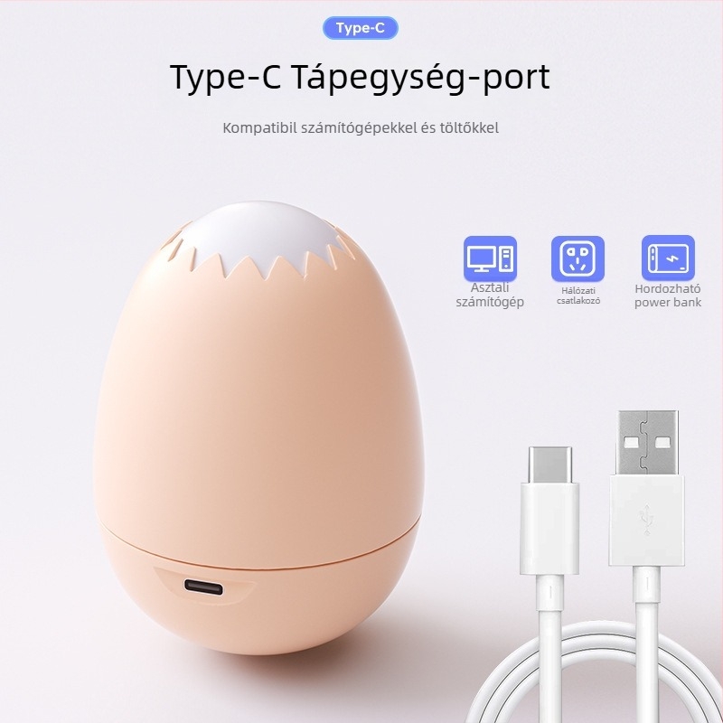 Hordozható mini körömlámpa a gél lakknál gyors száradáshoz, Mokaruyin magic card márka, modell Golden egg mier style, kompakt otthoni használatra