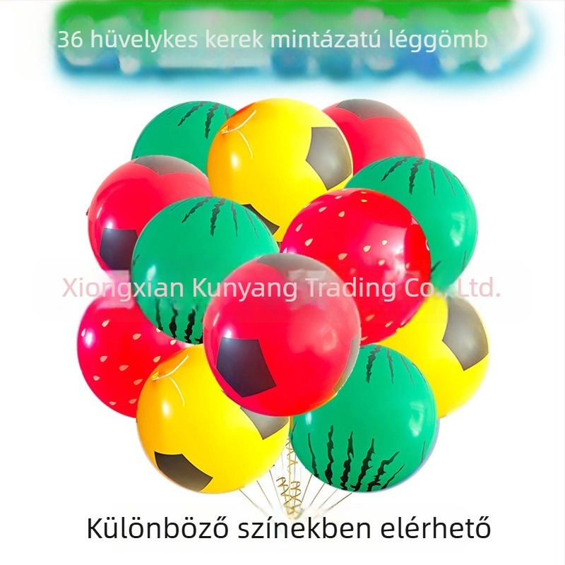 Latex kerek játéklufi – alkalmas születésnapokra, esküvőkre és utcai standokra