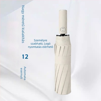 Rain Grace teljesen automata esernyő, három részes, 12 kar, acél váz, UV-védelem UPF 50+