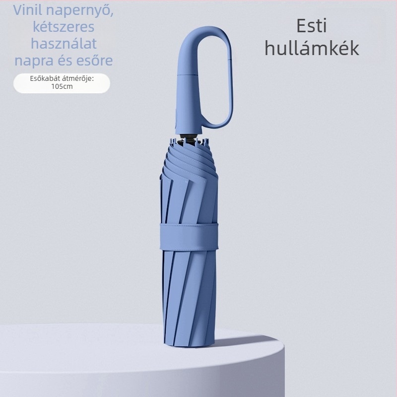 Rain Grace teljesen automata esernyő, három részes, 12 kar, acél váz, UV-védelem UPF 50+