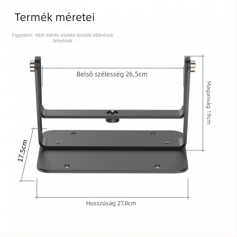 Két-tengelyes gimball projektor tartó, fém, három az egyben – asztali, falra és mennyezetre