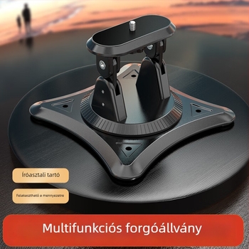 Asztali projektorszupport 360°-os pan-tilt forgással és háromszög alakú tartóval, kompatibil Konka projektorokkal