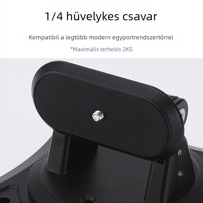 Asztali projektorszupport 360°-os pan-tilt forgással és háromszög alakú tartóval, kompatibil Konka projektorokkal