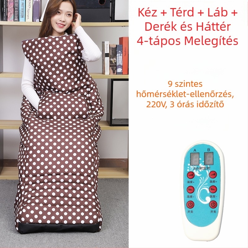 USB-s fűtőtalpú papucs – férfi otthoni papucs, felső része valódi bőr, Xiang Nuanyi