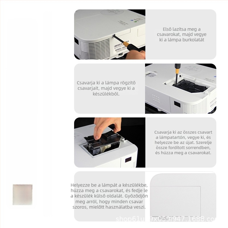 ET-LAE1000 projektorlámpa Panasonic PT-AE3000/AE3000E/AE3000U-hoz - 4000-5000 órás élettartam, 100 napos garancia