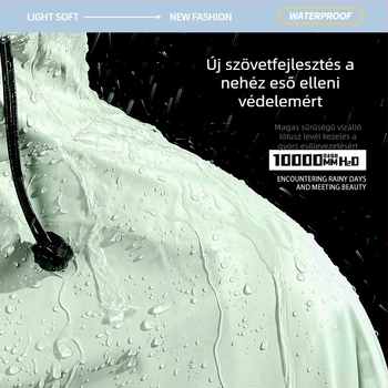 Pengchang PVC vastag esőkabát lábvédővel egy személyre – teljes test védelmet nyújtó vezetéshez, magas gallér az arc védelmére
