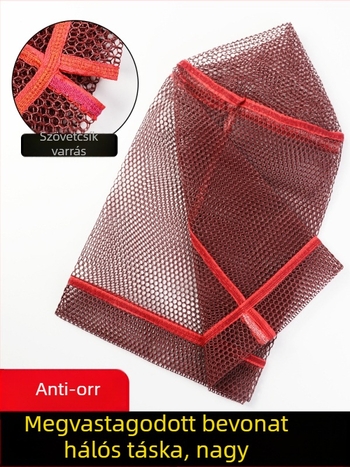 Ragasztóbevonatú nejlon halászháló – anti-akadás, gyűrű nélküli, nagy fogású