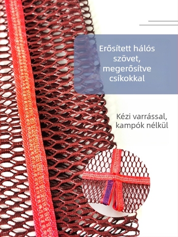 Ragasztóbevonatú nejlon halászháló – anti-akadás, gyűrű nélküli, nagy fogású