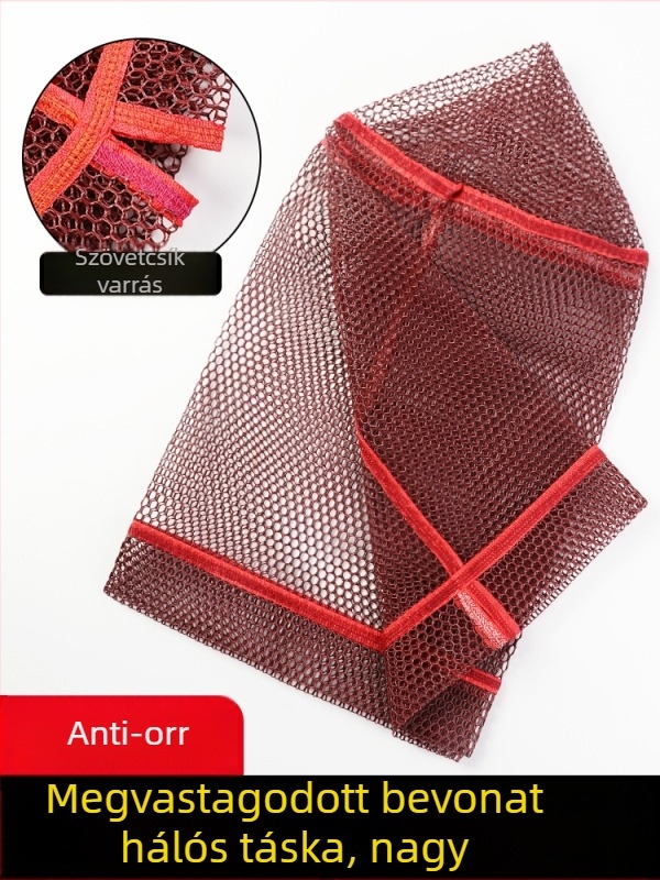 Ragasztóbevonatú nejlon halászháló – anti-akadás, gyűrű nélküli, nagy fogású