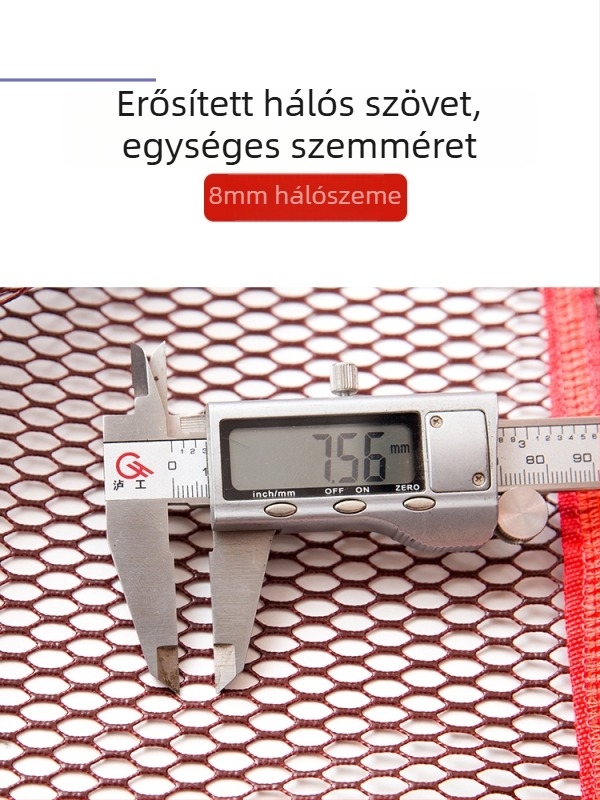 Ragasztóbevonatú nejlon halászháló – anti-akadás, gyűrű nélküli, nagy fogású