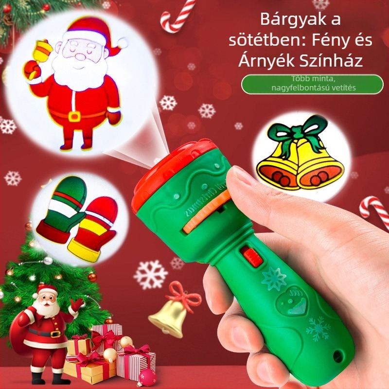 Projekciós kézben tartható játék lámpa gyerekeknek — Anyag: műanyag/gumi; 4–6 éveseknek megfelelő; 3C kód: 2023152202045704; Cikkszám: 5588
