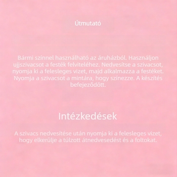 Gyerekek arcfestő sablonja a színpadi sminkhez – ABC CT124, akril, kizárólagos nemzetközi forgalmazás