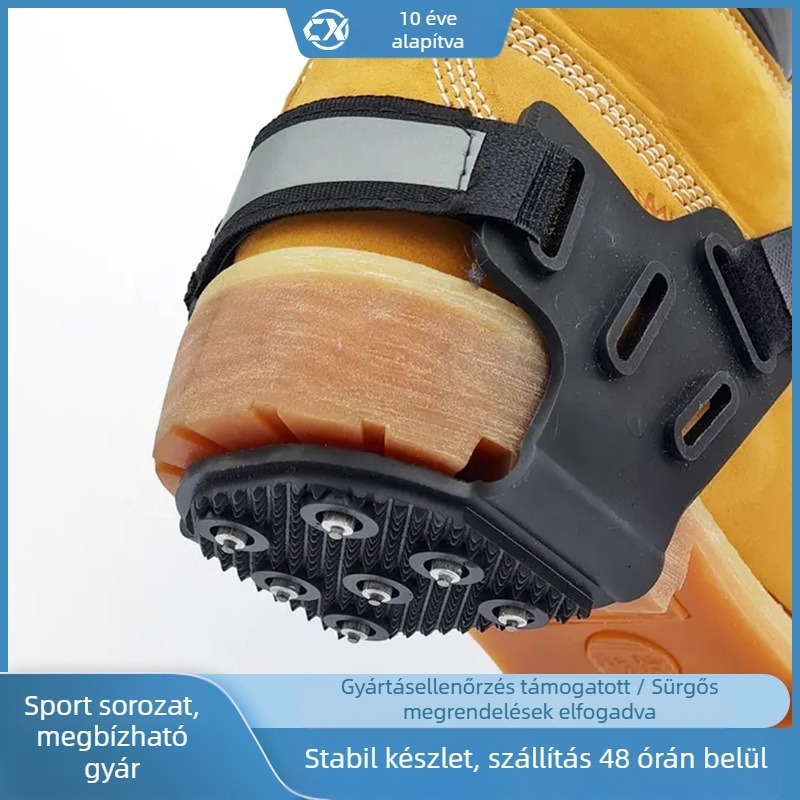 Csúszásmentes cipőkampók — szilikon, 7 fog, CX, 180 g
