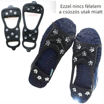 ZS Tactical csúszásmentes jégcsap cipővédő, 8-dentes, 200 darabos csomag