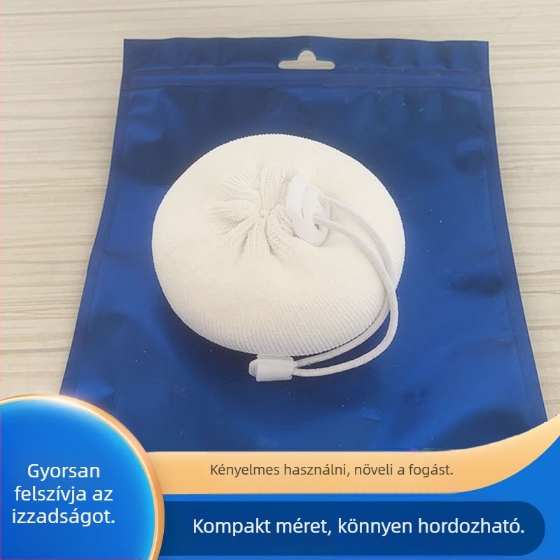 Magnéziumpor-golyó, 65 g, Outstanding Sports, újrahasználható kréta golyó sziklamászásra és tollaslabdára
