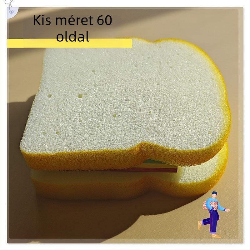 Pékáru témájú ragasztós jegyzetek, 60 oldal, ragasztó emlékeztető, alapcsomagolás, Brilliant Color