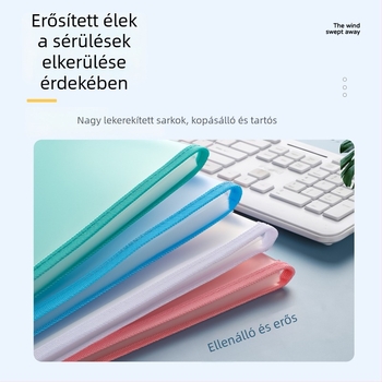 13 rekeszes vertikális accordion táska dokumentumokhoz, PP anyag, márka Found, gyártó Yaxing