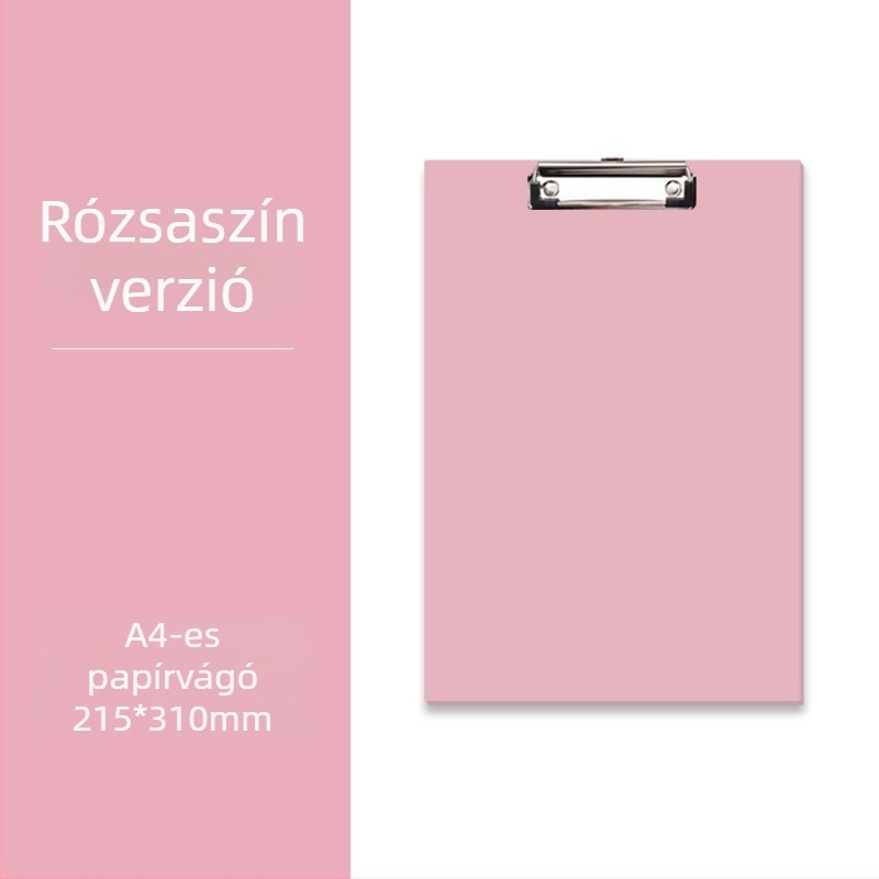A4 Morandi konferenciás klipeboard logóval ellátott borítóval, író csipesz, felakasztható (csipesz; logó nyomtatása; testreszabás; rögzítő méret 210; hátsó szélesség 210 mm)