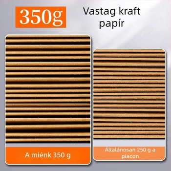 Berad Vastagított A4-es irattartó kraftpapírból, zsinórzárással