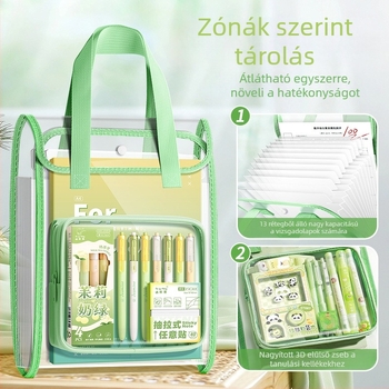 Kappa bear Kbx-7108 PVC akordeon irattartó 13 rekesz a vizsgadolgozatokhoz