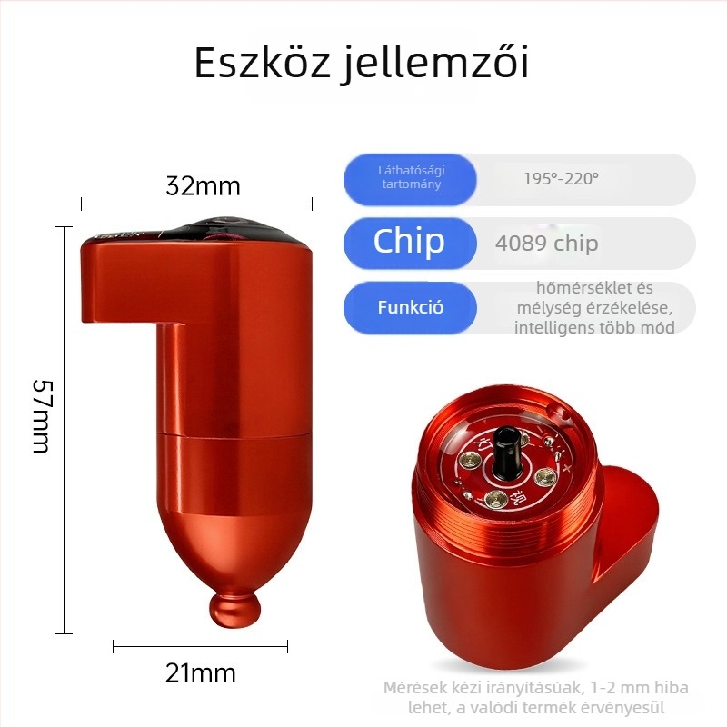 Víz alatti HD horgász kamera 0.6-30 m mélységig, DC 10-18V tápegység, márka Fish Ring View, haldetektor