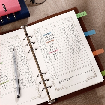 Retro nosztalgia könyvelési notesz műbőr borítóval, kötés loose-leaf, forest papír, 80 g/m², testreszabott logó