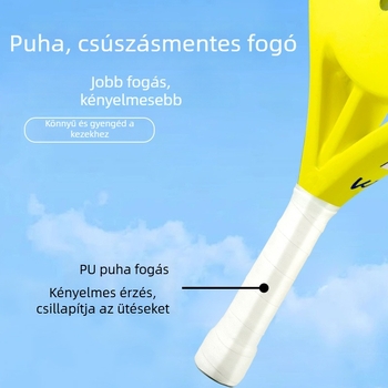 Kaiwei gyerekeknek szóló teniszkeszt, karbon szálas váz, rostos fonal húzókötél, közvetlen ütés, súly 95–100 g, fogantyú G4, gyerekeknek