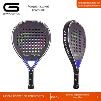 Padel ütő, Seagull márka, karbonszálas váz, 95–100 g, felnőtteknek