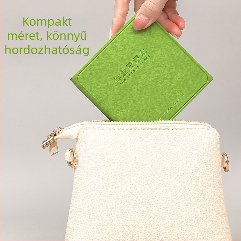 Házi feladatok jegyzettömbje — vonalas kötés, papírból készült borító, Dowling papír 100 g, 50–100 oldal, kreatív stílus