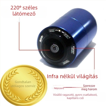 Vízalatti horgász kamera infravörös éjjellátással, nagy felbontású, vízálló, 0,6–500 m mélységtartomány, haldetektor, töltési típus