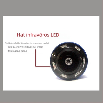 Vízalatti horgász kamera infravörös éjjellátással, nagy felbontású, vízálló, 0,6–500 m mélységtartomány, haldetektor, töltési típus