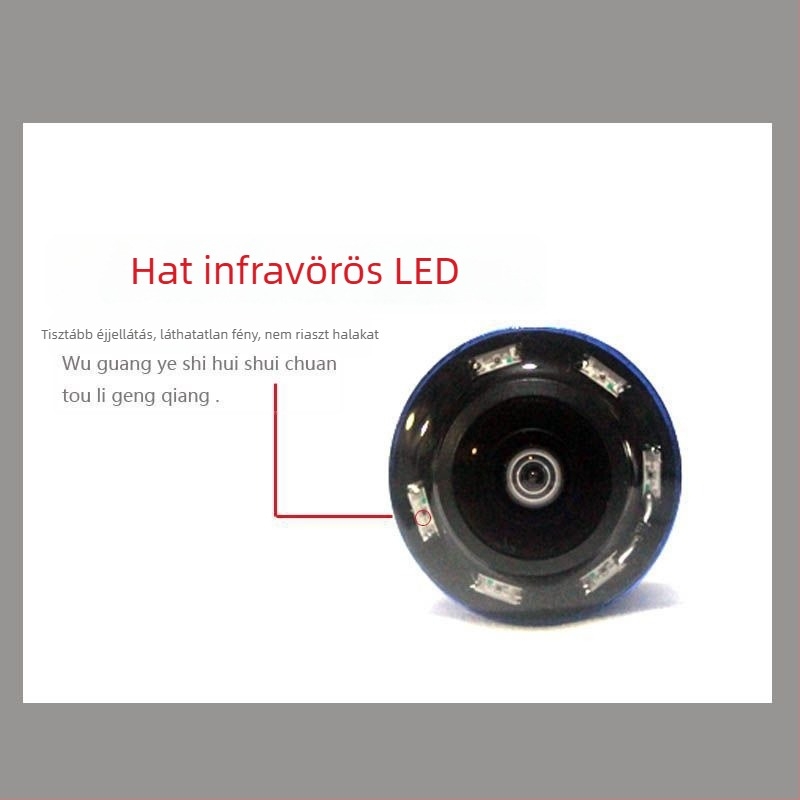 Vízalatti horgász kamera infravörös éjjellátással, nagy felbontású, vízálló, 0,6–500 m mélységtartomány, haldetektor, töltési típus