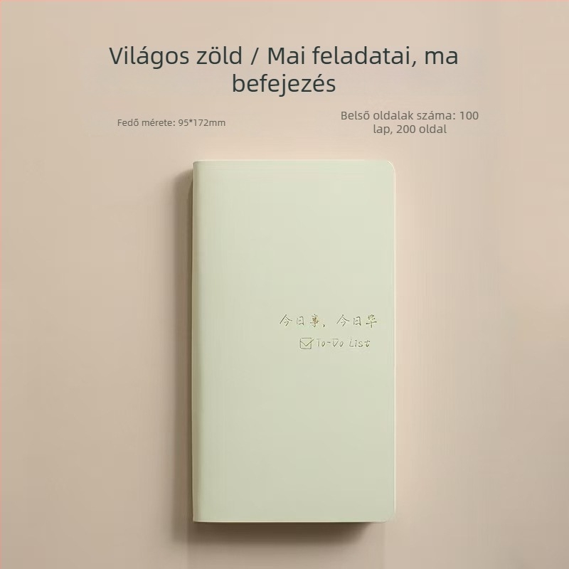 PU borítós napló-tervező, Dowling 100 g papír, 100–200 oldal, drótkötés, forró nyomás