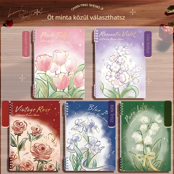 B5 méretű, leválasztható lapokkal ellátott notesz, puha borítóval, hibajavító jegyzetfüzet, kreatív tanuláshoz