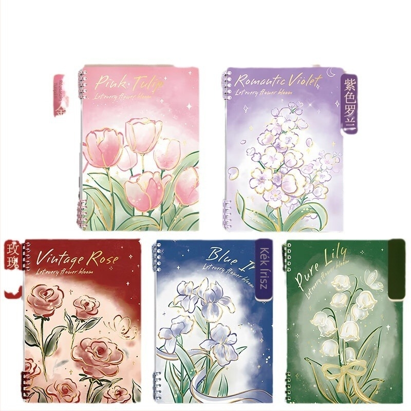 B5 méretű, leválasztható lapokkal ellátott notesz, puha borítóval, hibajavító jegyzetfüzet, kreatív tanuláshoz