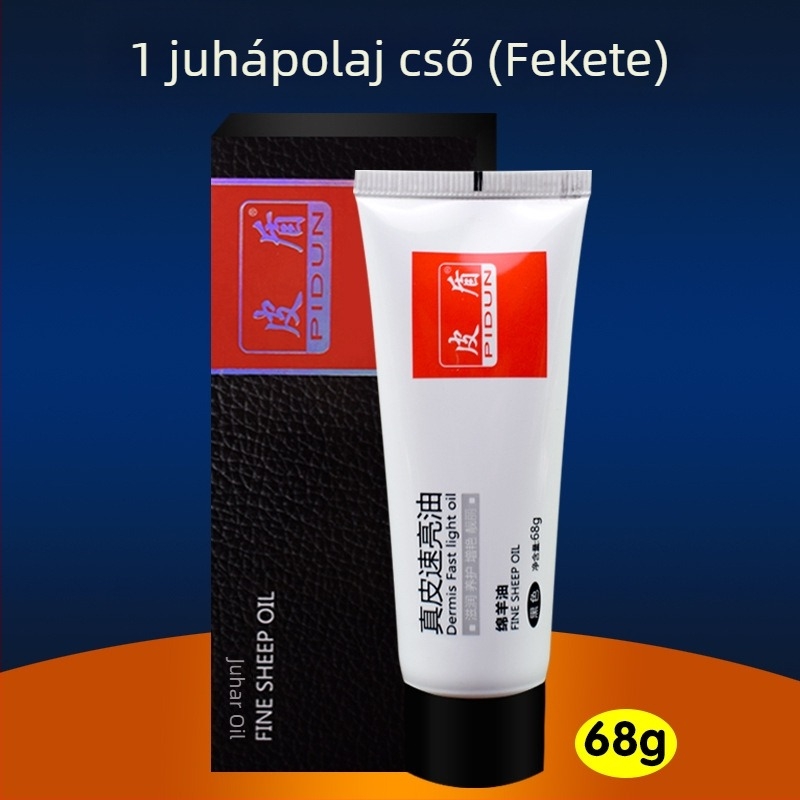 Zhongu cipőpolírozó kefe, puha sörtéjű, szivacsos polírozó fej, hosszú nyél