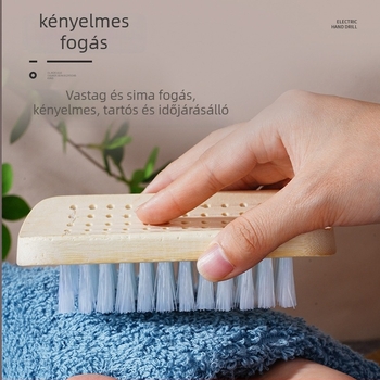 Bambusz mosókefe kemény sörtékkel, tisztításra – 60 g, doboz 400 db