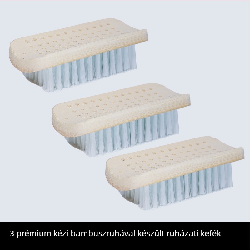 Bambusz mosókefe kemény sörtékkel, tisztításra – 60 g, doboz 400 db
