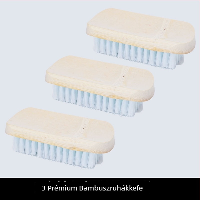 Bambusz mosókefe kemény sörtékkel, tisztításra – 60 g, doboz 400 db