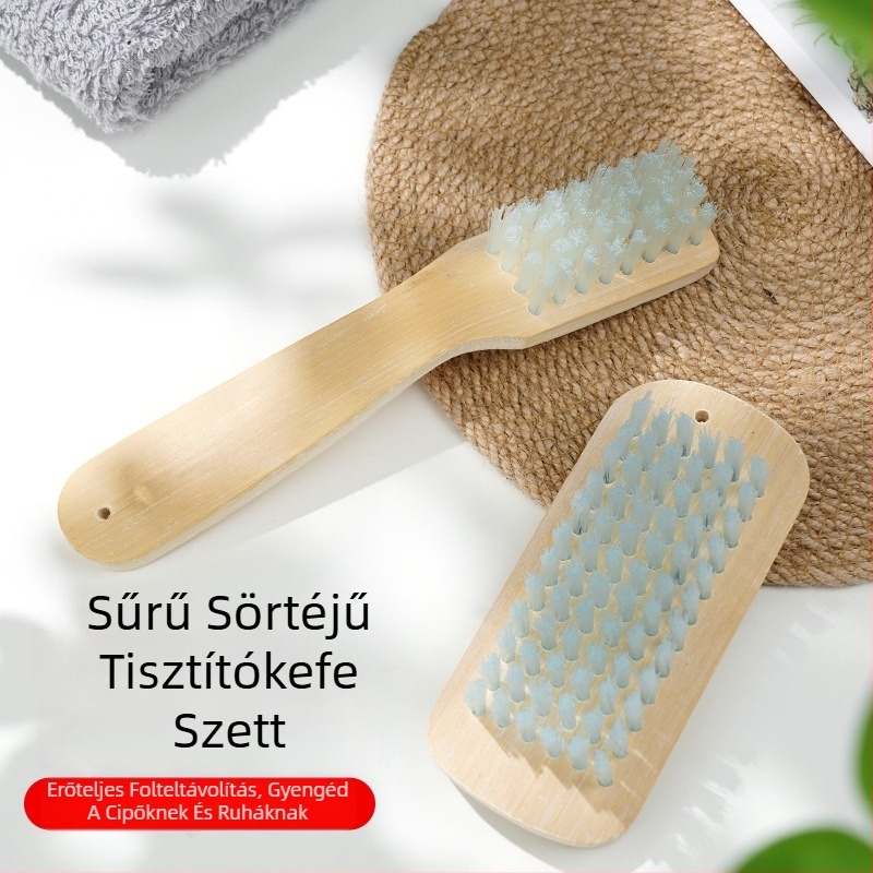 Bambusz mosókefe kemény sörtékkel, tisztításra – 60 g, doboz 400 db