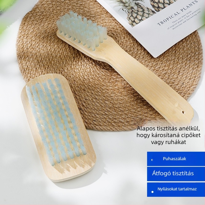 Bambusz mosókefe kemény sörtékkel, tisztításra – 60 g, doboz 400 db